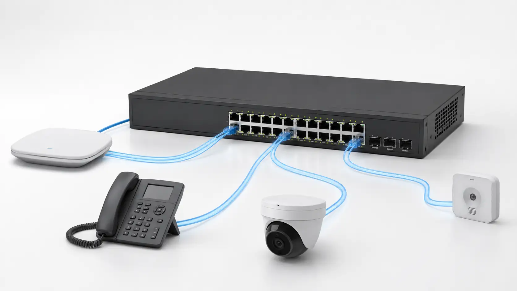 PoE-standarder förklarade: 802.3af vs 802.3at vs 802.3bt