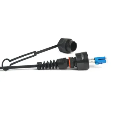 ODVA LC till LC Armored Duplex Single Mode utomhus fiberoptisk kabelmontering