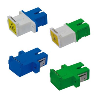 SC Shuttered Adapters Simplex