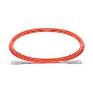 SC UPC till SC UPC Simplex eller Duplex 3.0mm 2.0mm PVC LSZH OM1 Multimode fiberoptisk patchkabel